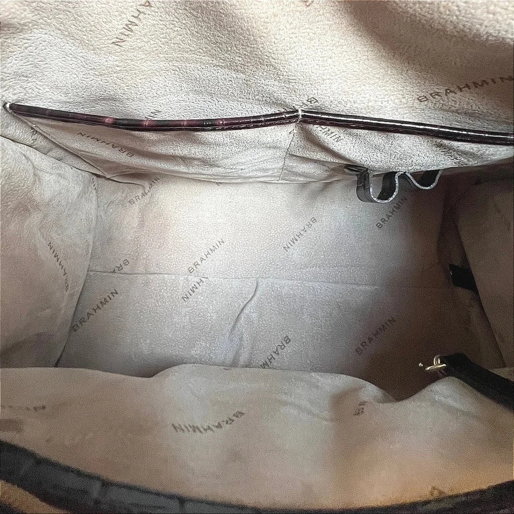 Brahmin structured satchel